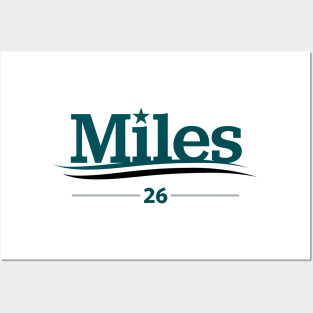 Miles Campaign - White Posters and Art